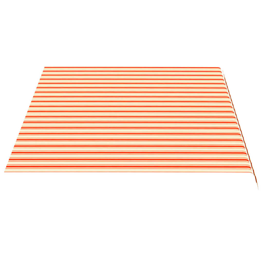 Ersatzstoff für Markise Gelb und Orange 450x300 cm Polyester