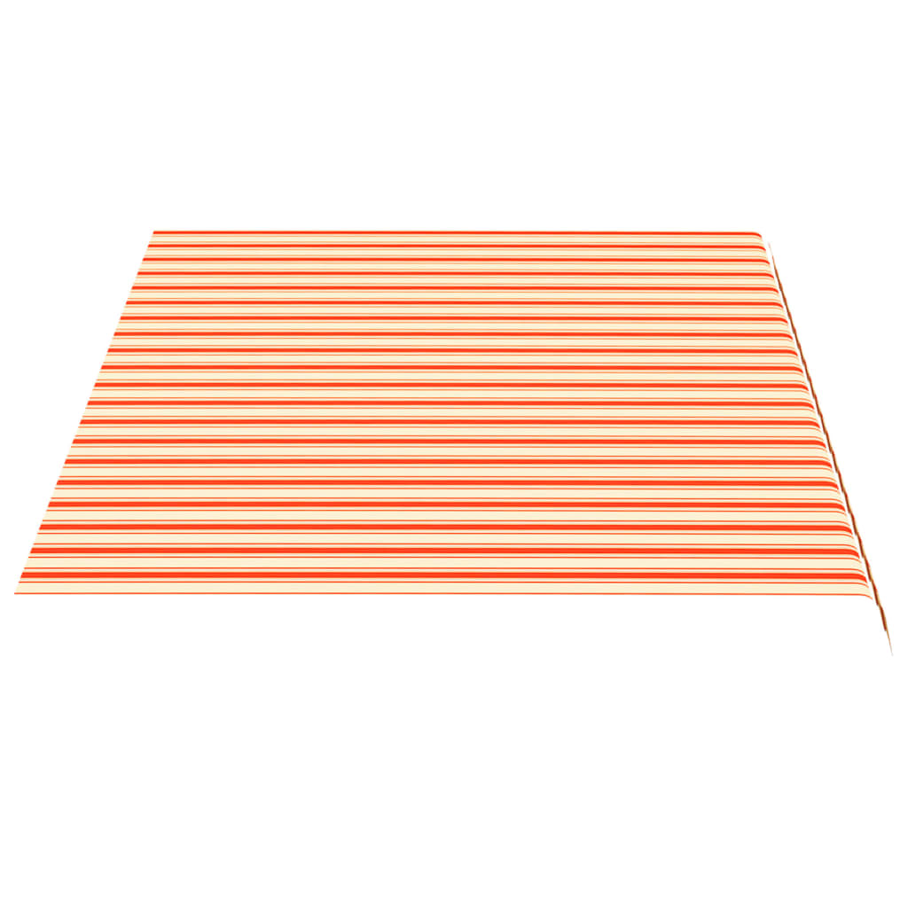 Ersatzstoff für Markise Gelb und Orange 450x300 cm Polyester