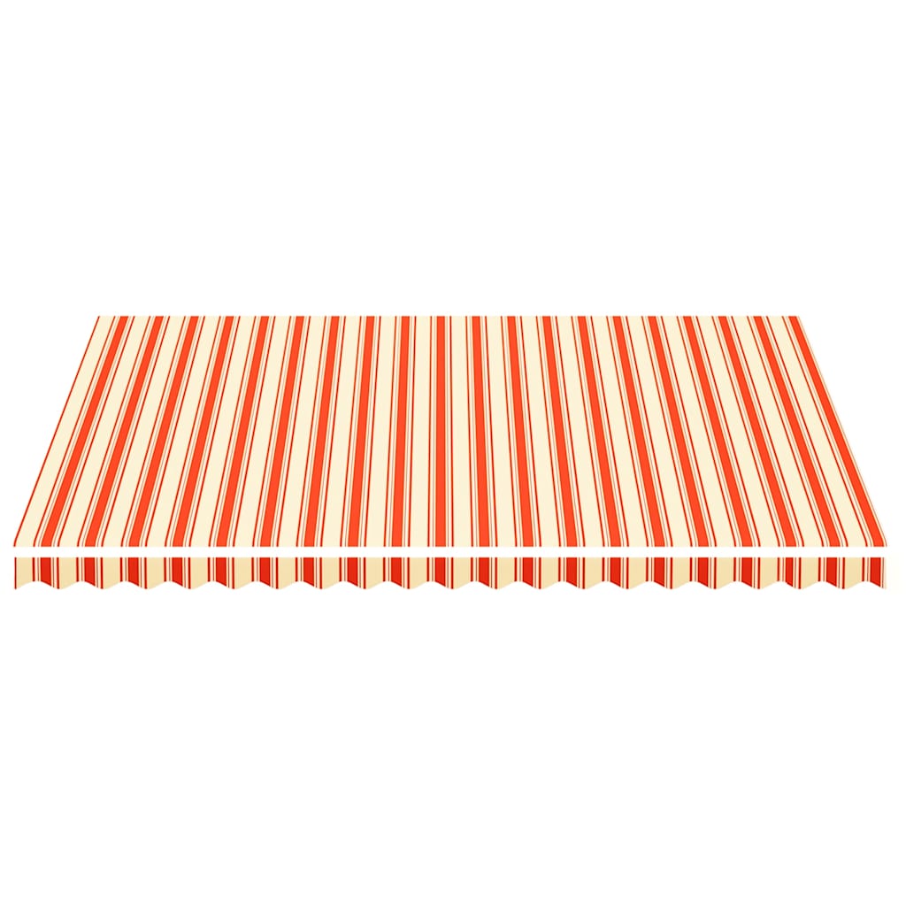 Ersatzstoff für Markise Gelb und Orange 4,5x3,5 m Polyester