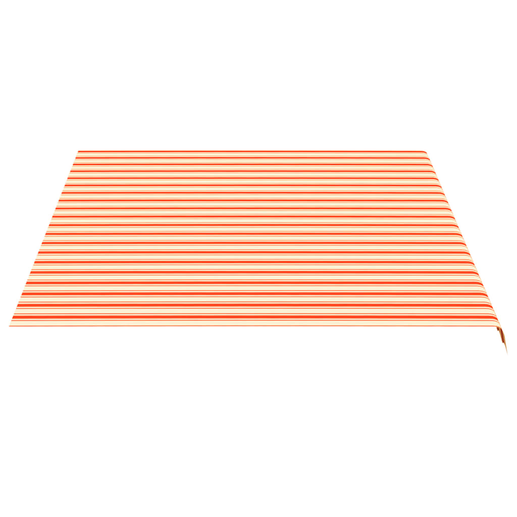 Ersatzstoff für Markise Gelb und Orange 4,5x3,5 m Polyester