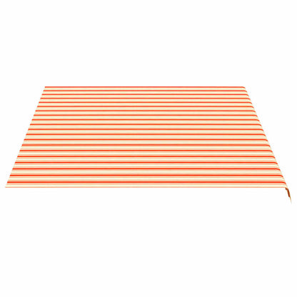 Ersatzstoff für Markise Gelb und Orange 4,5x3,5 m Polyester