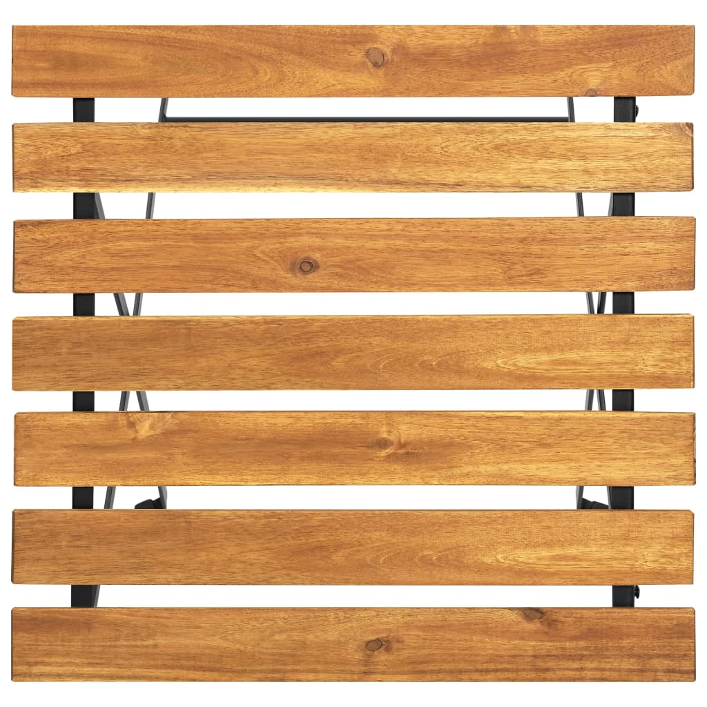 Bistrotisch 55x54x71 cm Akazie Massivholz