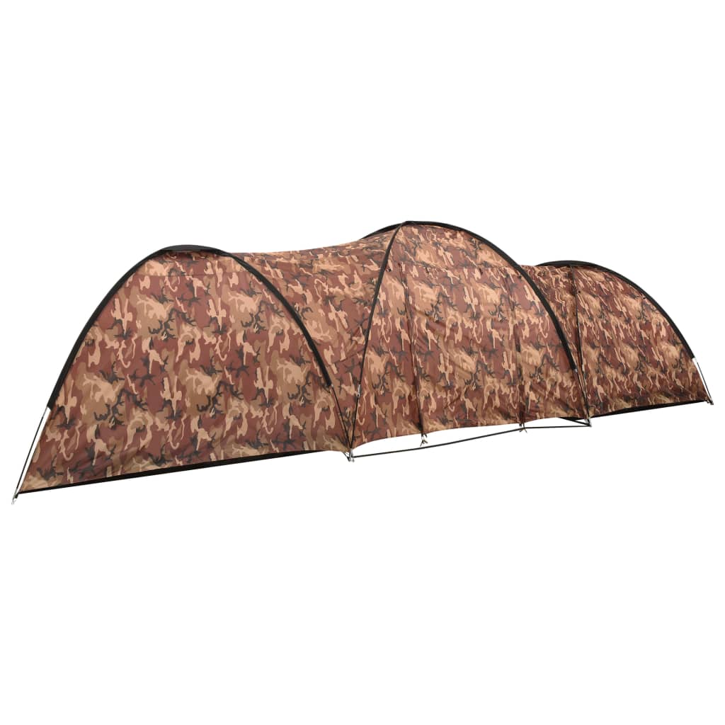 Camping-Zelt Iglu 650x240x190 cm 8 Personen Camouflage