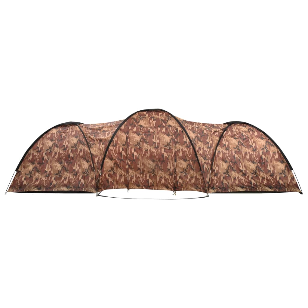 Camping-Zelt Iglu 650x240x190 cm 8 Personen Camouflage