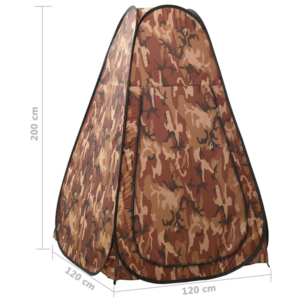 Pop-Up Duschzelt Camouflage