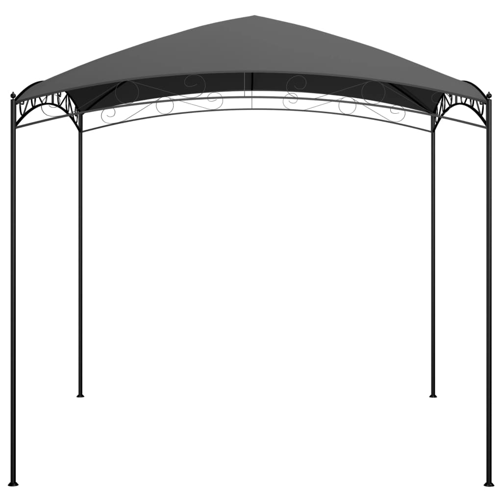 Pavillon 3x3x2,65 m Anthrazit 180 g/m²