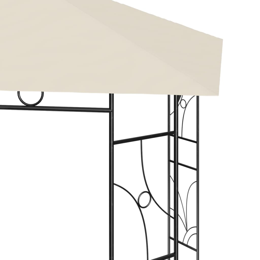 Pavillon 4x3x2,7 m Creme 160 g/m²