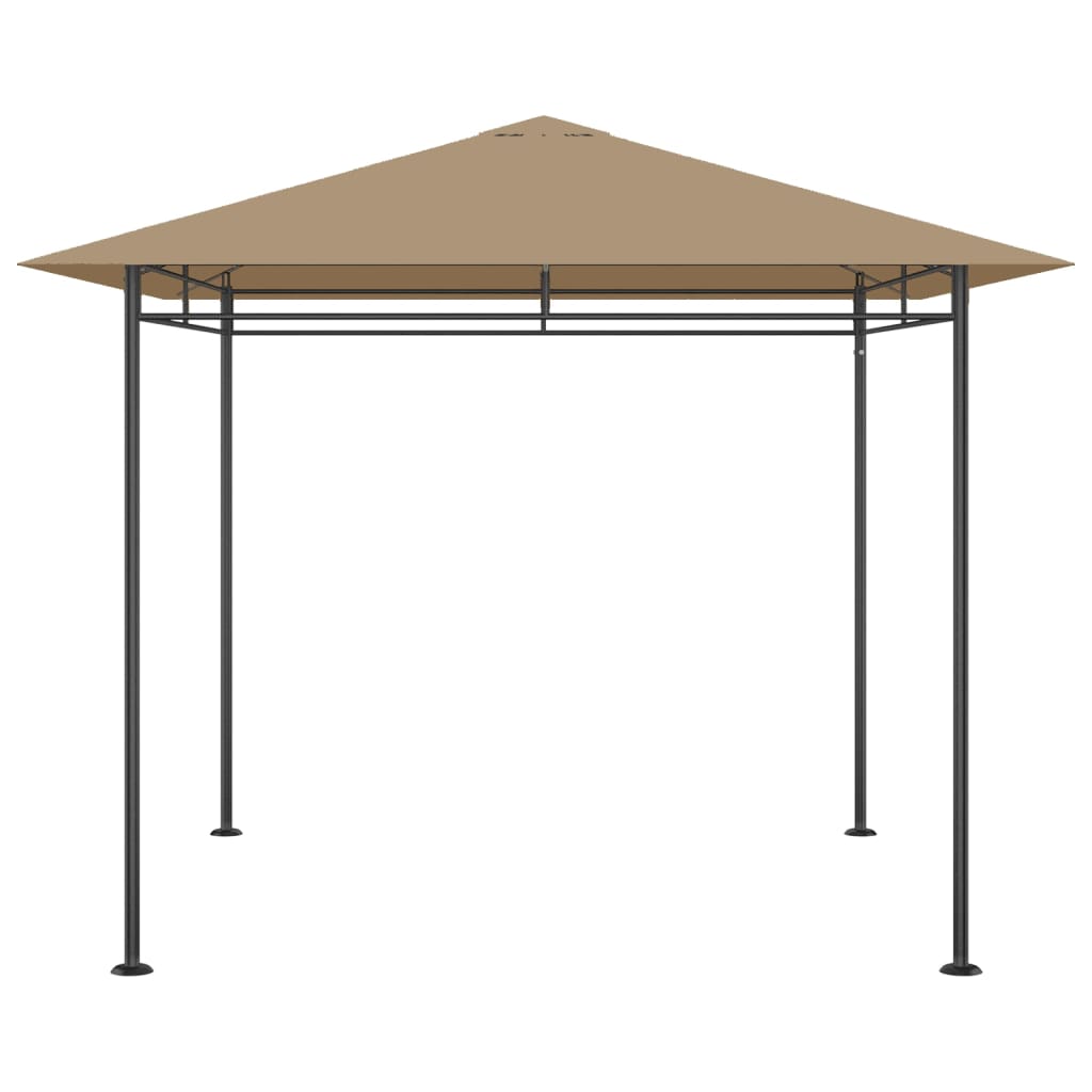 Pavillon 3x3x2,7 m Taupe 180 g/m²