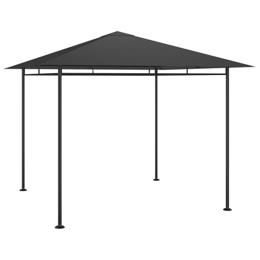 Pavillon 3x3x2,7 m Anthrazit 180 g/m²