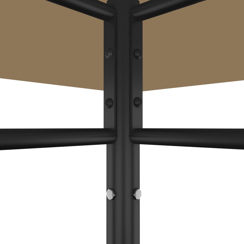 Pavillon 384x281x270 cm Taupe 180 g/m²