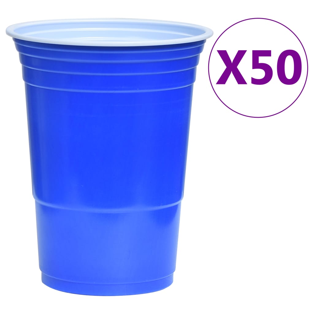 Bier-Pong-Tisch mit Tassen und Bällen Klappbar 240 cm