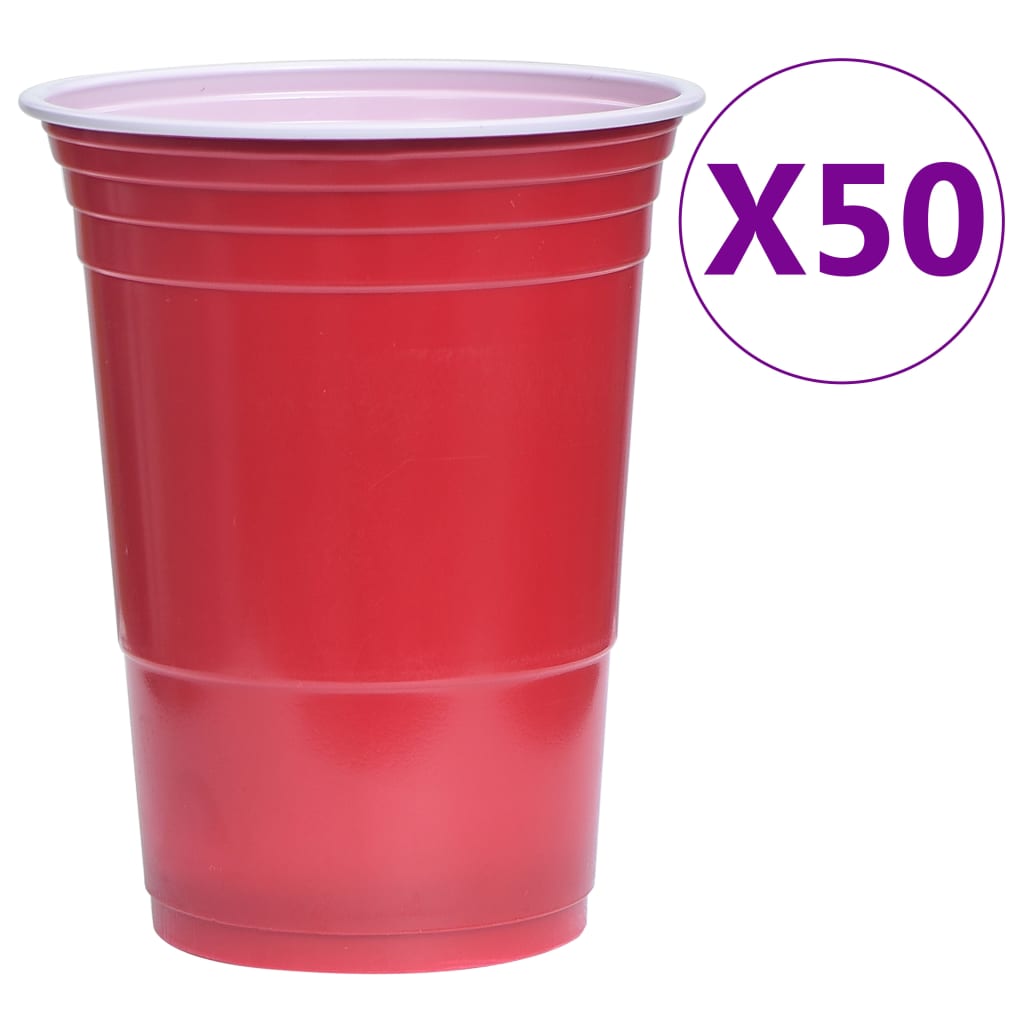 Bier-Pong-Tisch mit Tassen und Bällen Klappbar 240 cm