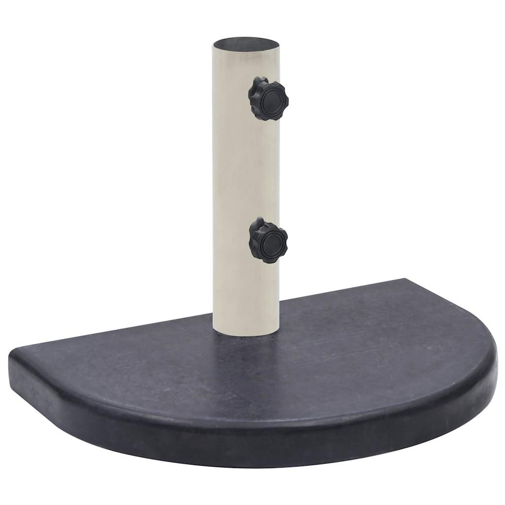 Schirmständer Schwarz 40x28x4 cm Granit