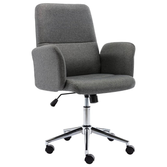 Bürostuhl Stoff Dunkelgrau