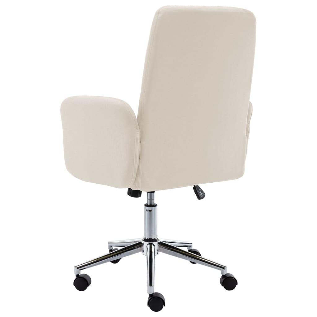 Bürostuhl Stoff Creme