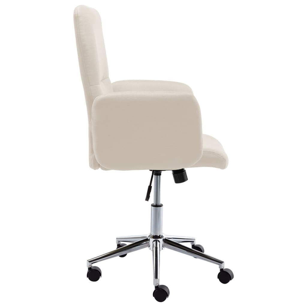 Bürostuhl Stoff Creme