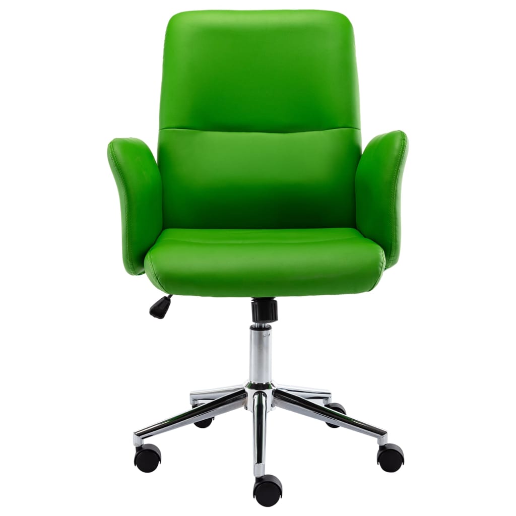 Bürostuhl Kunstleder Grün