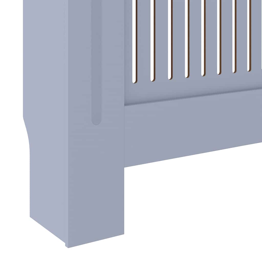 MDF Heizkörperverkleidung Grau 205 cm