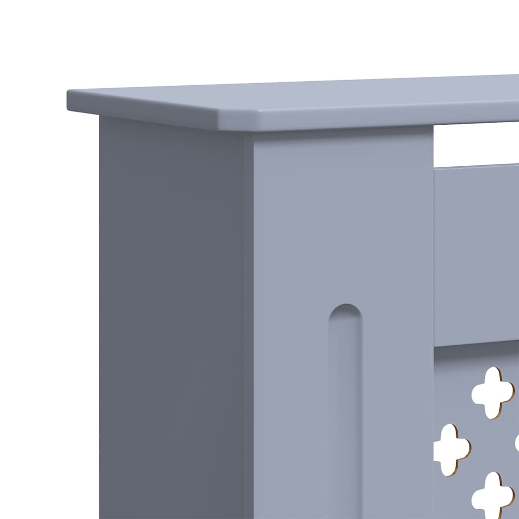 MDF Heizkörperverkleidung Grau 205 cm