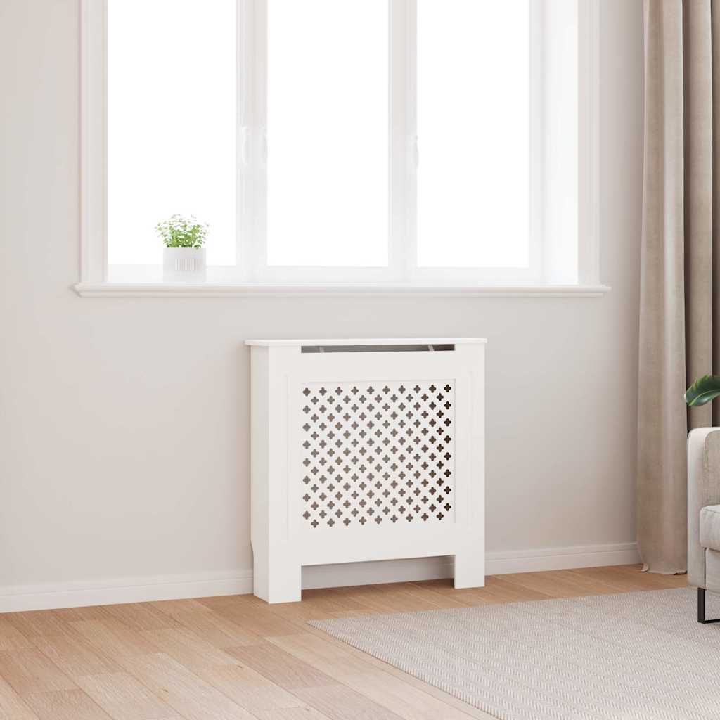 MDF Heizkörperverkleidung Weiß 78 cm