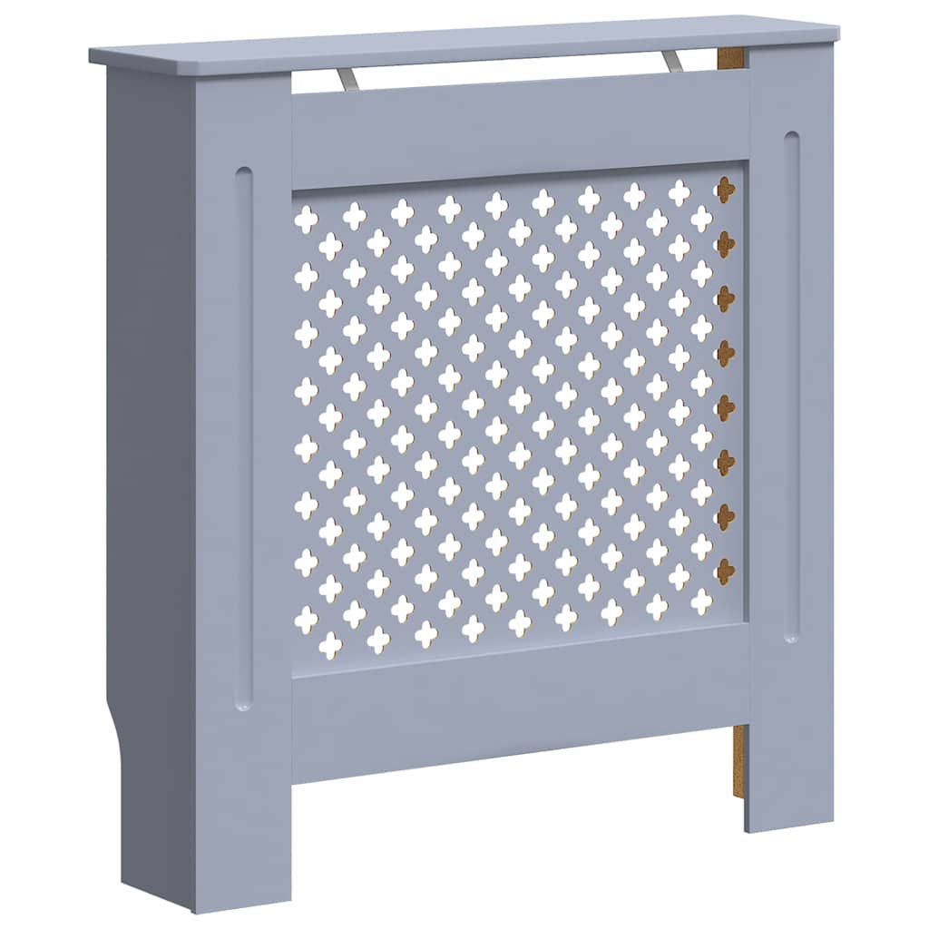 MDF Heizkörperverkleidung Grau 78 cm