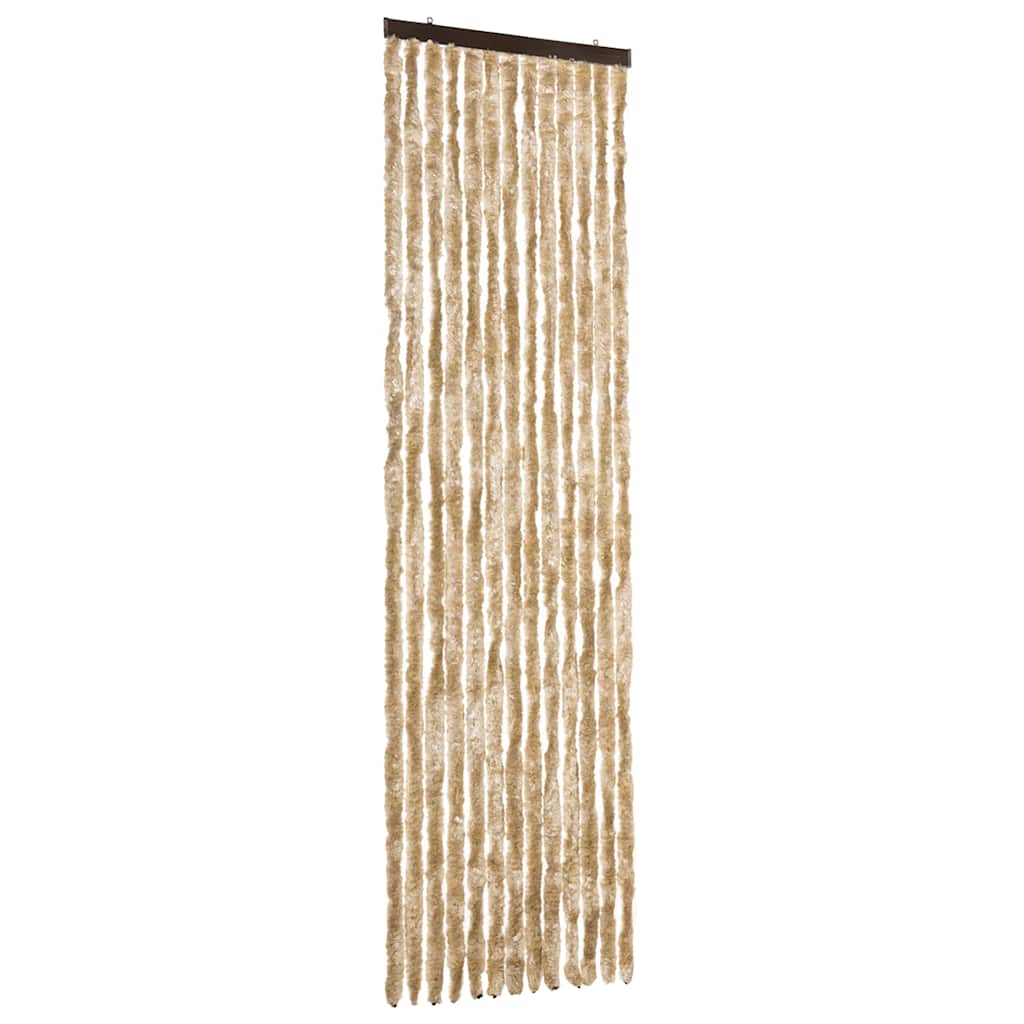 Insektenschutz-Vorhang Beige 56x200 cm Chenille