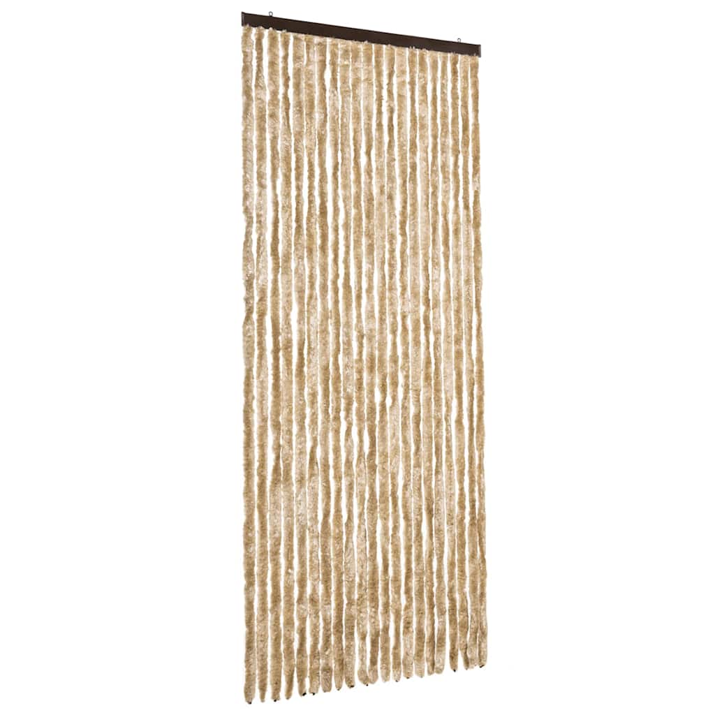 Insektenschutz-Vorhang Beige 90x200 cm Chenille