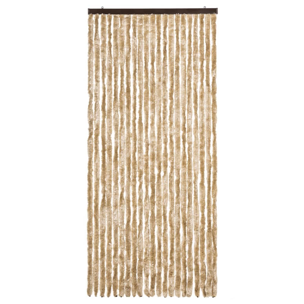 Insektenschutz-Vorhang Beige 90x200 cm Chenille