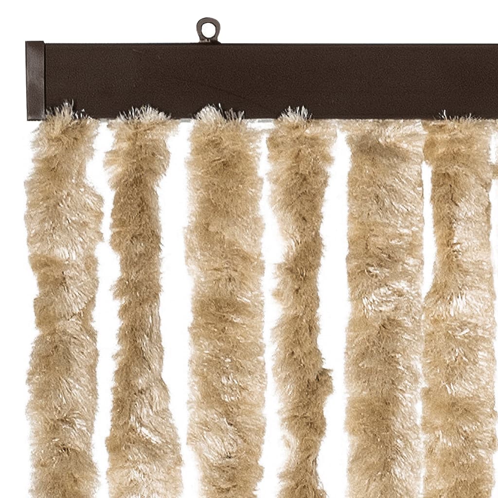 Insektenschutz-Vorhang Beige 90x200 cm Chenille