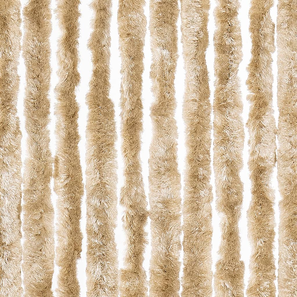 Insektenschutz-Vorhang Beige 90x200 cm Chenille