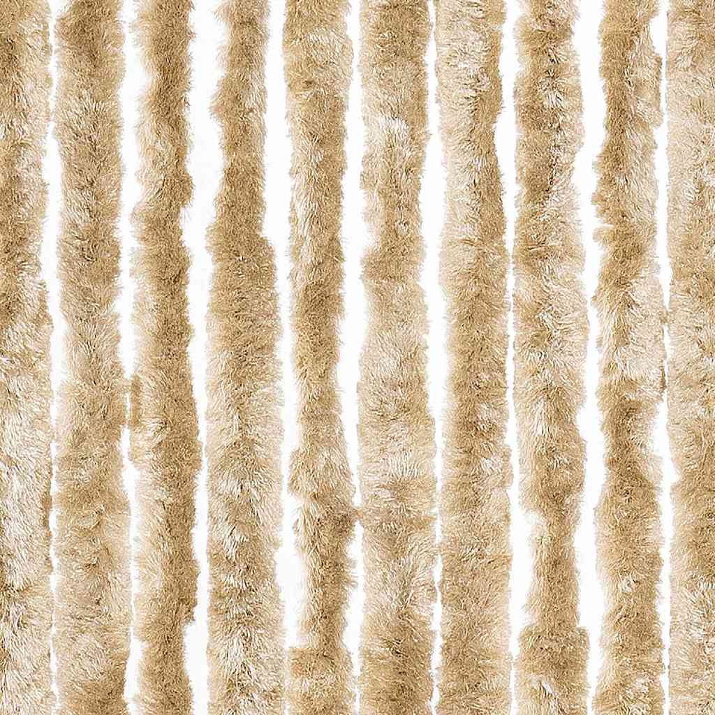 Insektenschutz-Vorhang Beige 90x200 cm Chenille