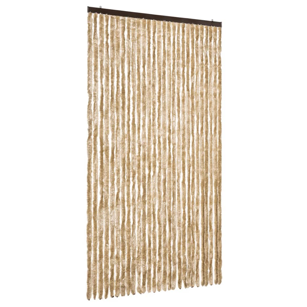 Insektenschutz-Vorhang Beige 118x220 cm Chenille