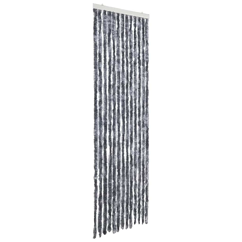 Insektenschutz-Vorhang Silbern 56x200 cm Chenille