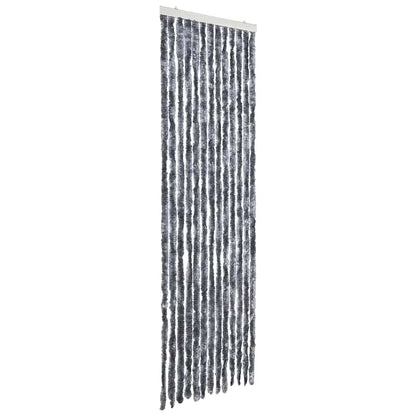 Insektenschutz-Vorhang Silbern 56x200 cm Chenille