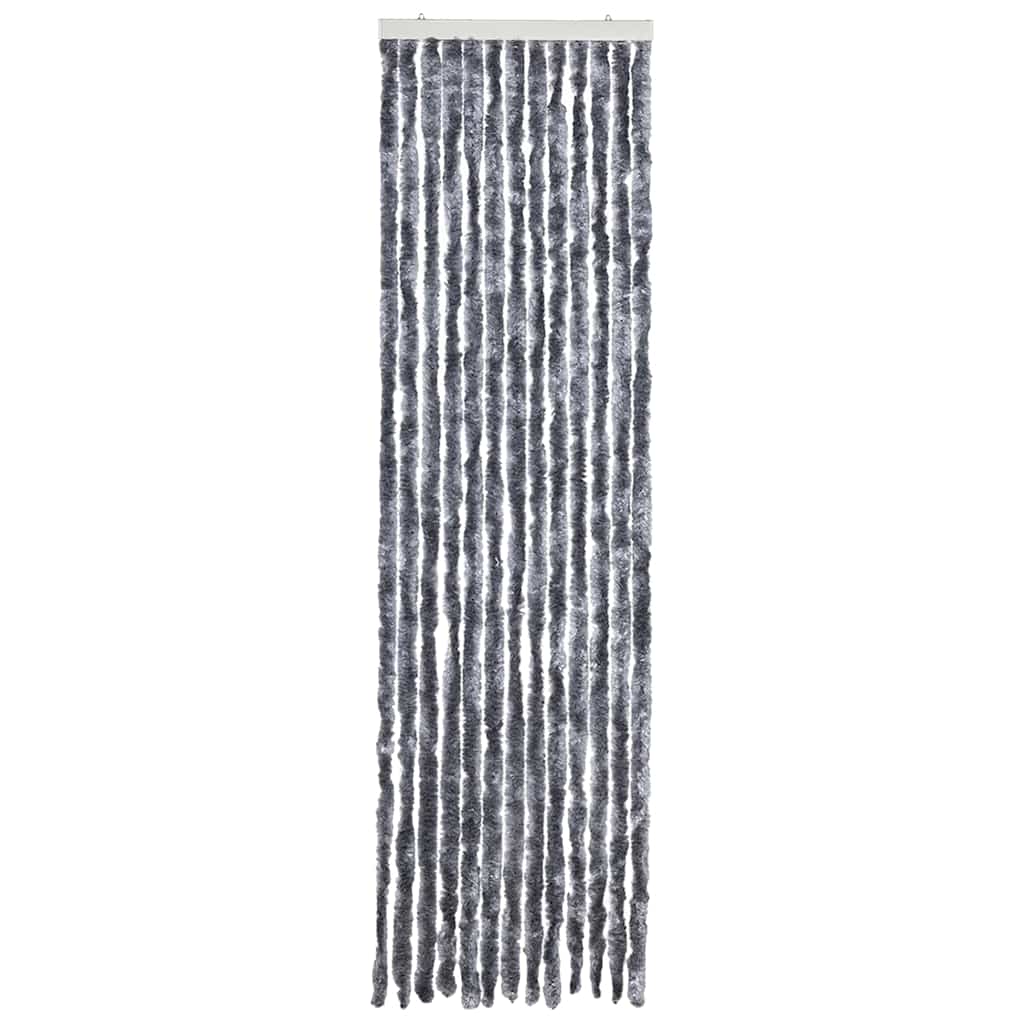 Insektenschutz-Vorhang Silbern 56x200 cm Chenille