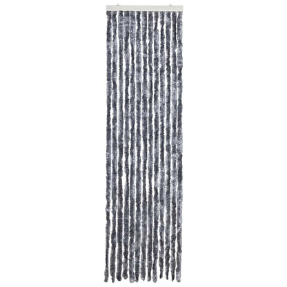 Insektenschutz-Vorhang Silbern 56x200 cm Chenille