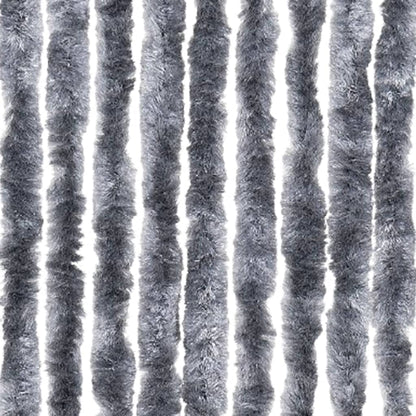 Insektenschutz-Vorhang Silbern 118x220 cm Chenille