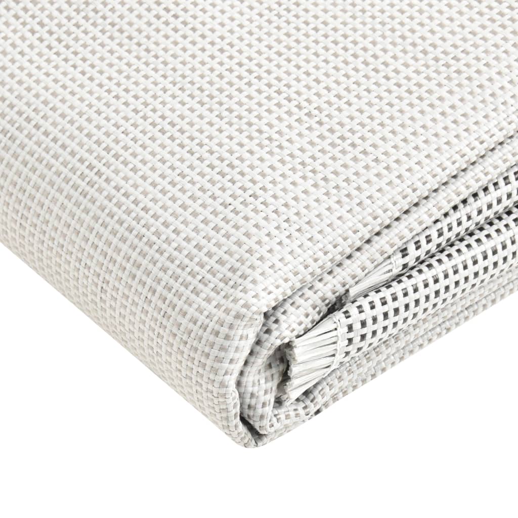 Zeltteppich 650x250 cm Grau