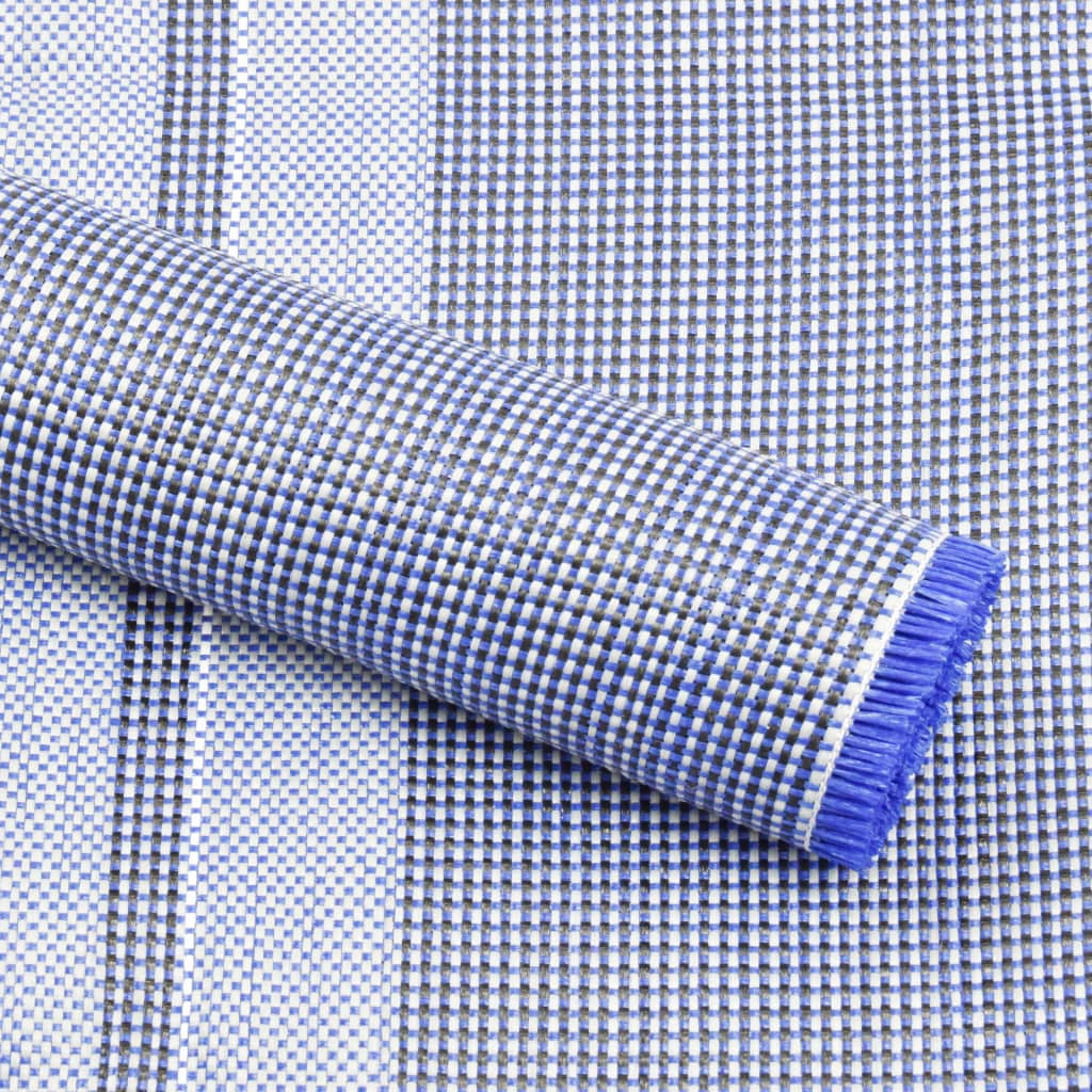 Zeltteppich 650x250 cm Blau