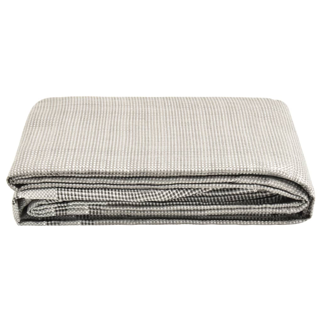 Zeltteppich 700x250 cm Dunkelgrau