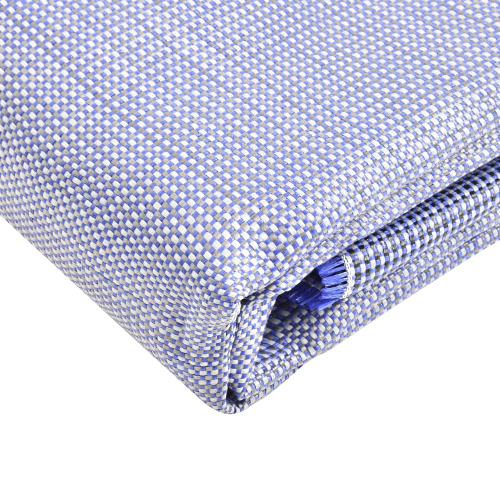 Zeltteppich 700x250 cm Blau