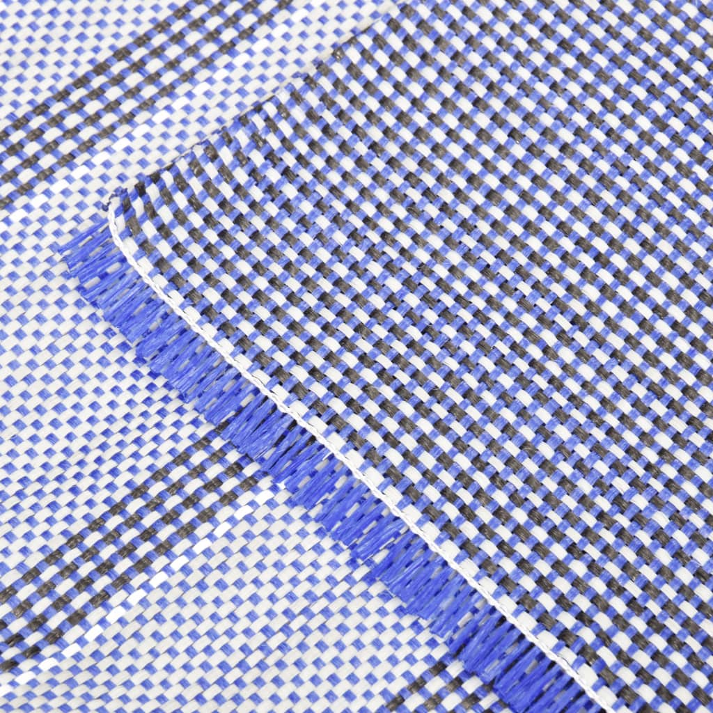 Zeltteppich 700x250 cm Blau