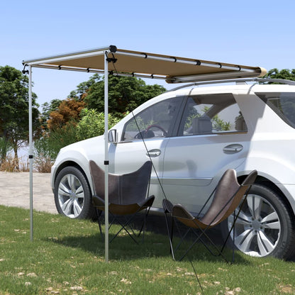 Wohnwagen-Markise 1,2x2x2,15 m Beige