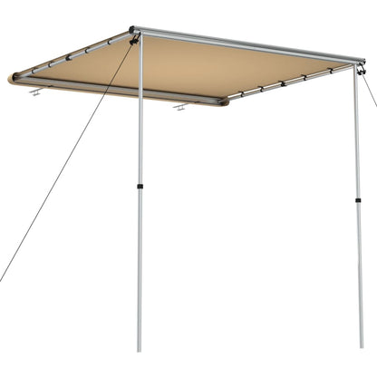 Wohnwagen-Markise 1,8x2x2,15 m Beige