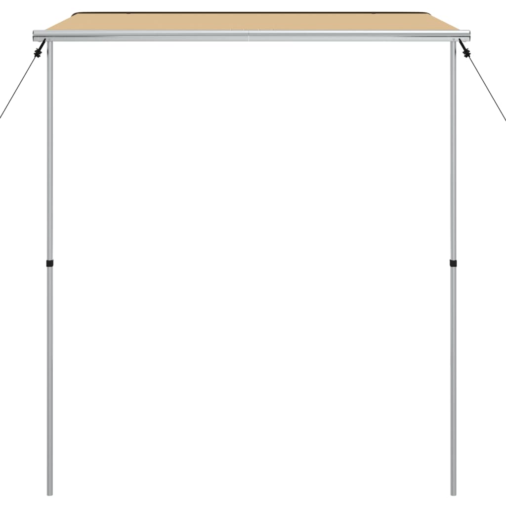 Wohnwagen-Markise 1,8x2x2,15 m Beige