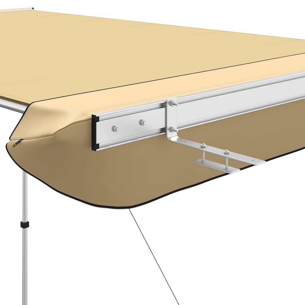 Wohnwagen-Markise 1,8x2x2,15 m Beige