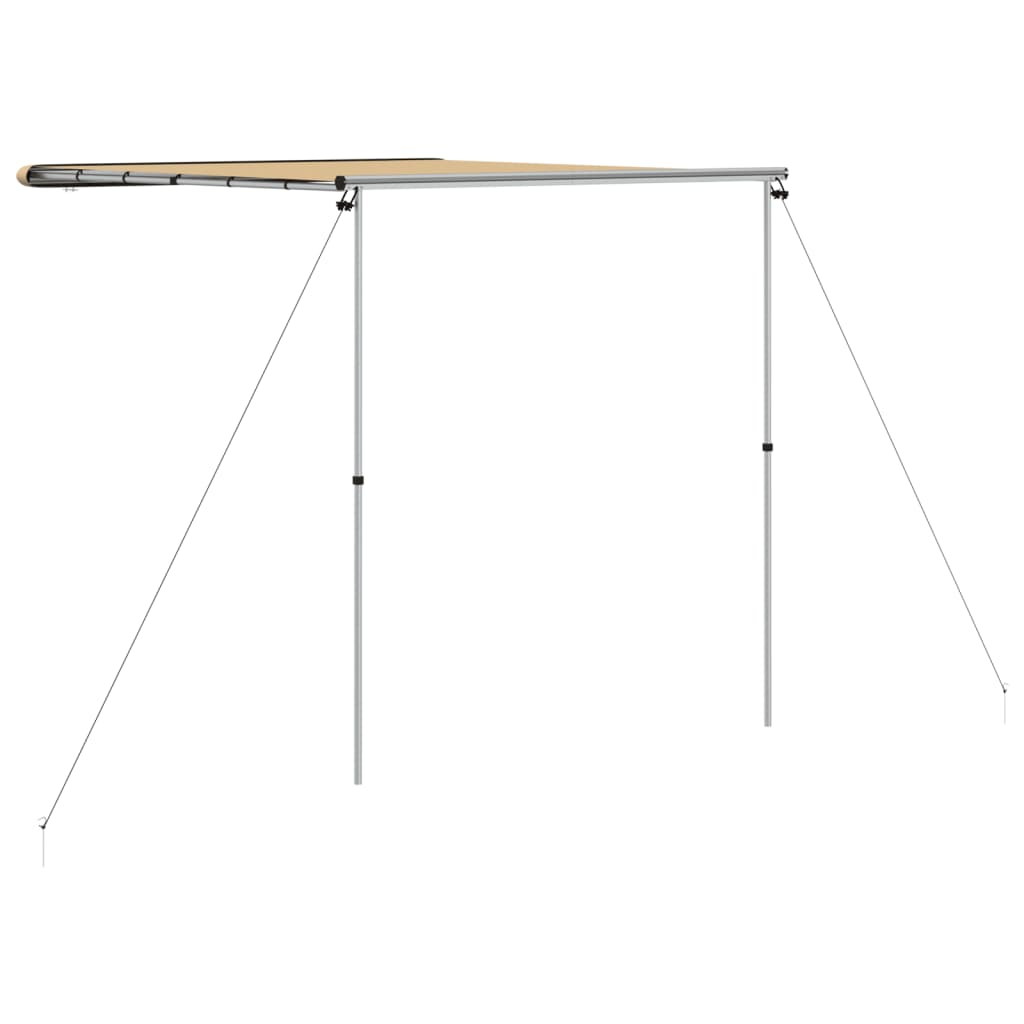 Wohnwagen-Markise 1,8x2,5x2,15 m Beige