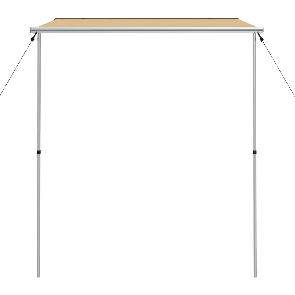 Wohnwagen-Markise 1,8x2,5x2,15 m Beige