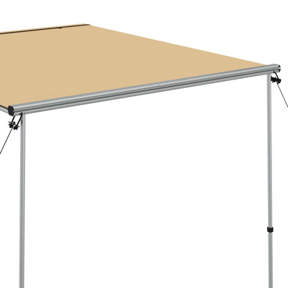 Wohnwagen-Markise 1,8x2,5x2,15 m Beige