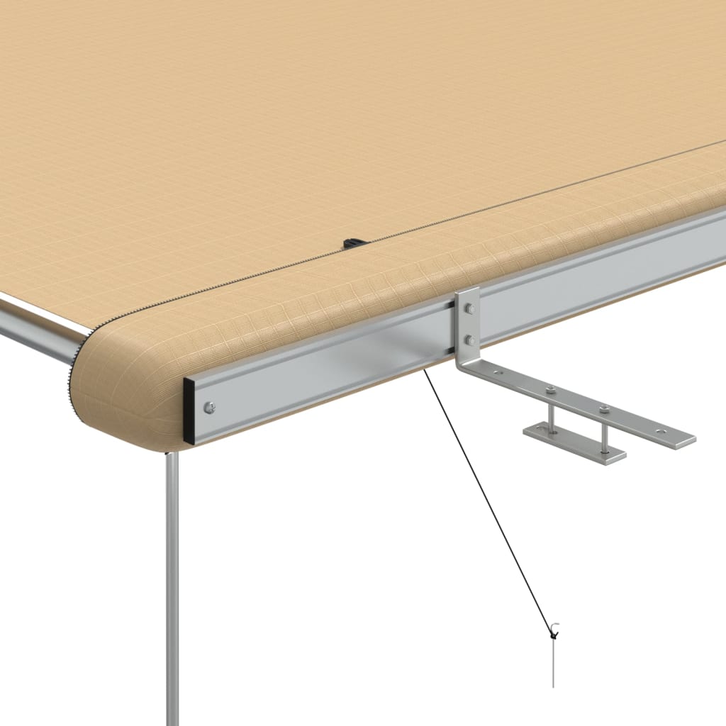 Wohnwagen-Markise 1,8x2,5x2,15 m Beige